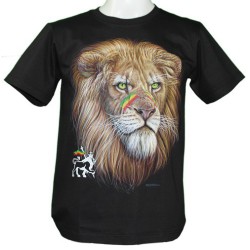 T-shirt LION RASTAFARI