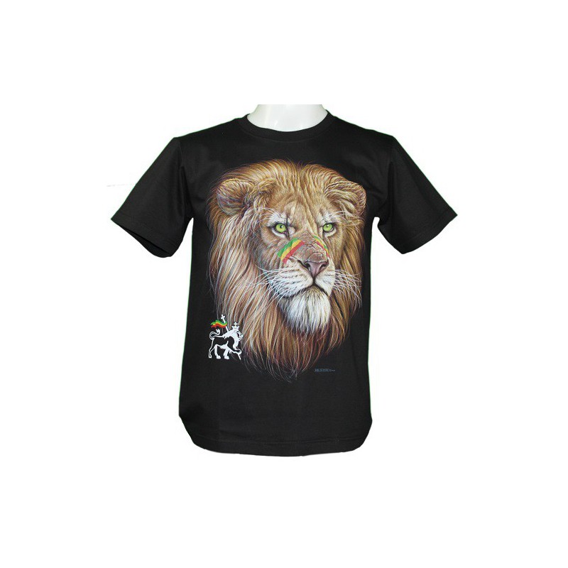 T-shirt LION RASTAFARI
