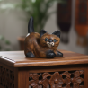 Statuette CHAT ACCROUPI