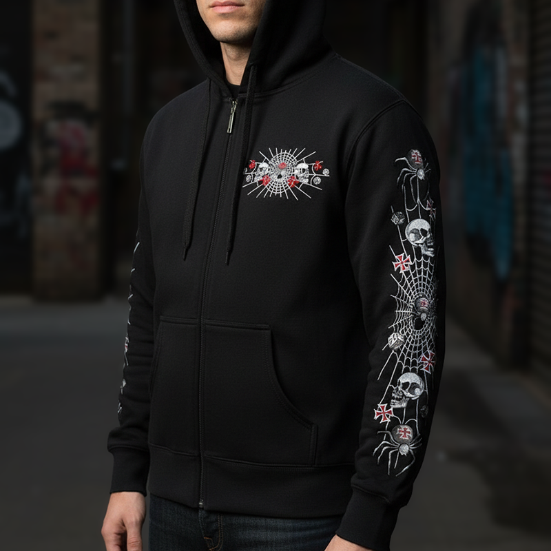 Veste à capuche ARAIGNÉE