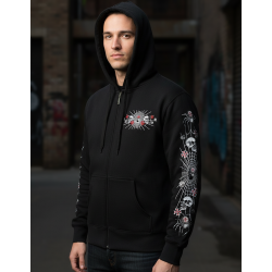 Veste à capuche ARAIGNÉE