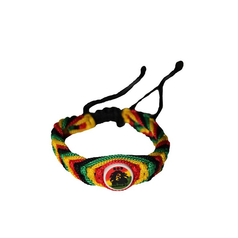 Bracelet tressé Bob Marley