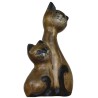 Statuette CHAT & PETIT