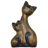 Statuette CHAT & PETIT